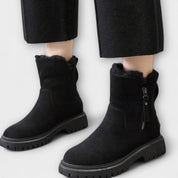 Daniela | Botas de Luxo e Conforto em Bege e Preto, do 35 ao 42