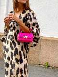Lisa™ - Vestido com estampa de leopardo