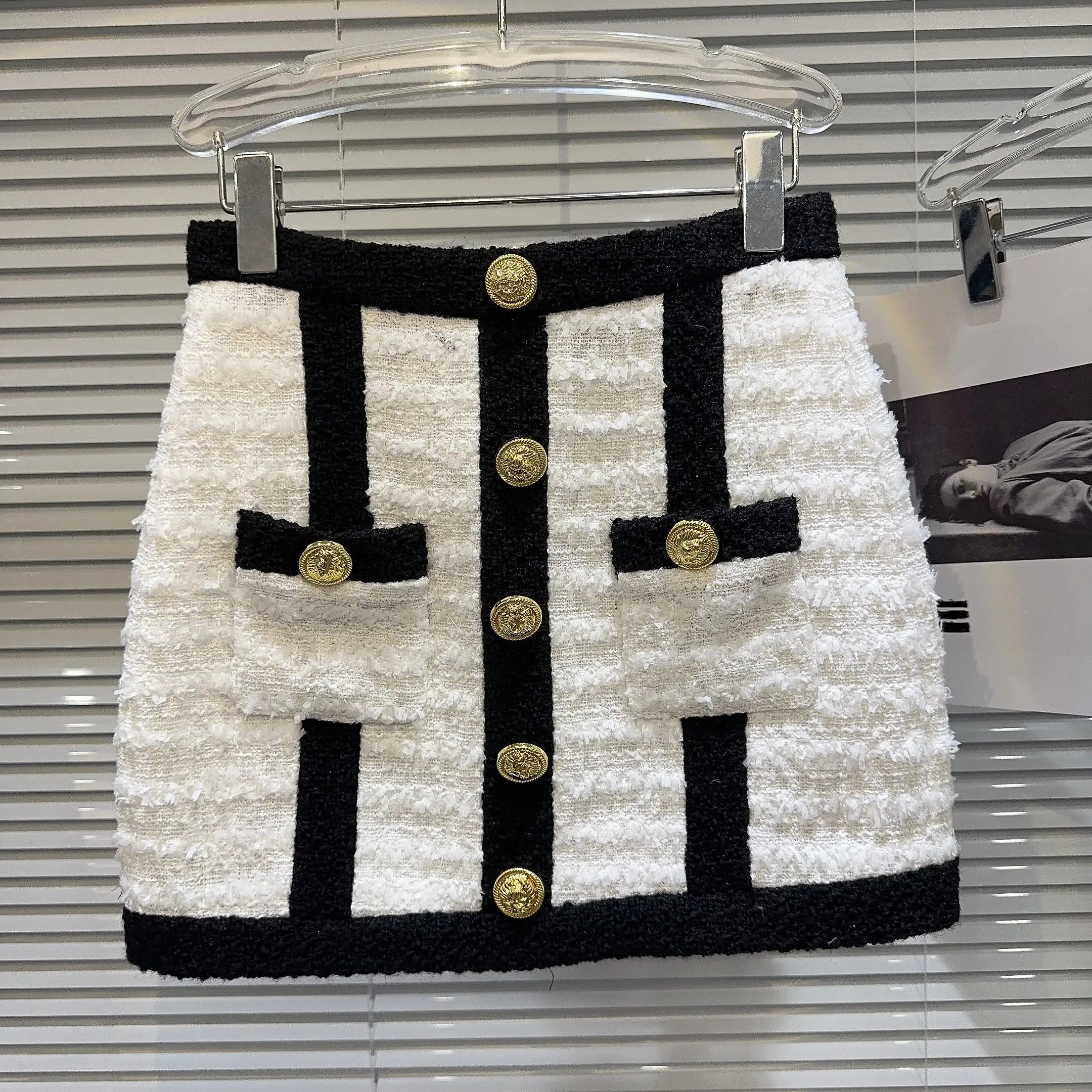 Conjunto Tweed Inverno Alta-Costura