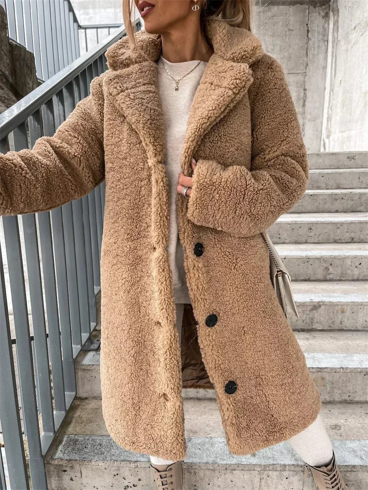 Jessica - Casaco Teddy