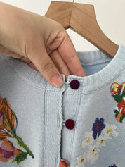 Sahara | Cardigan elegante com flores
