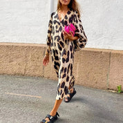 Lisa™ - Vestido com estampa de leopardo