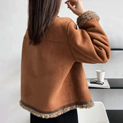 Casaco com rebordo em sherpa Lilian-Thouram Toteme