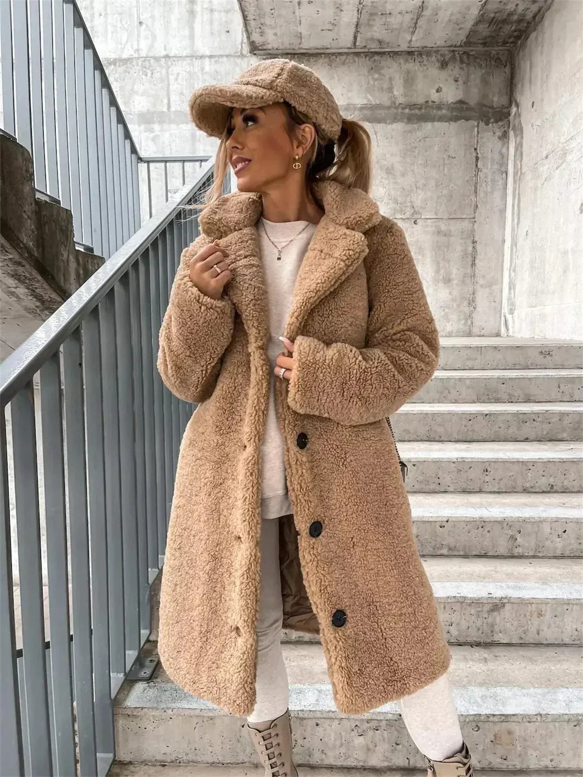 Jessica - Casaco Teddy