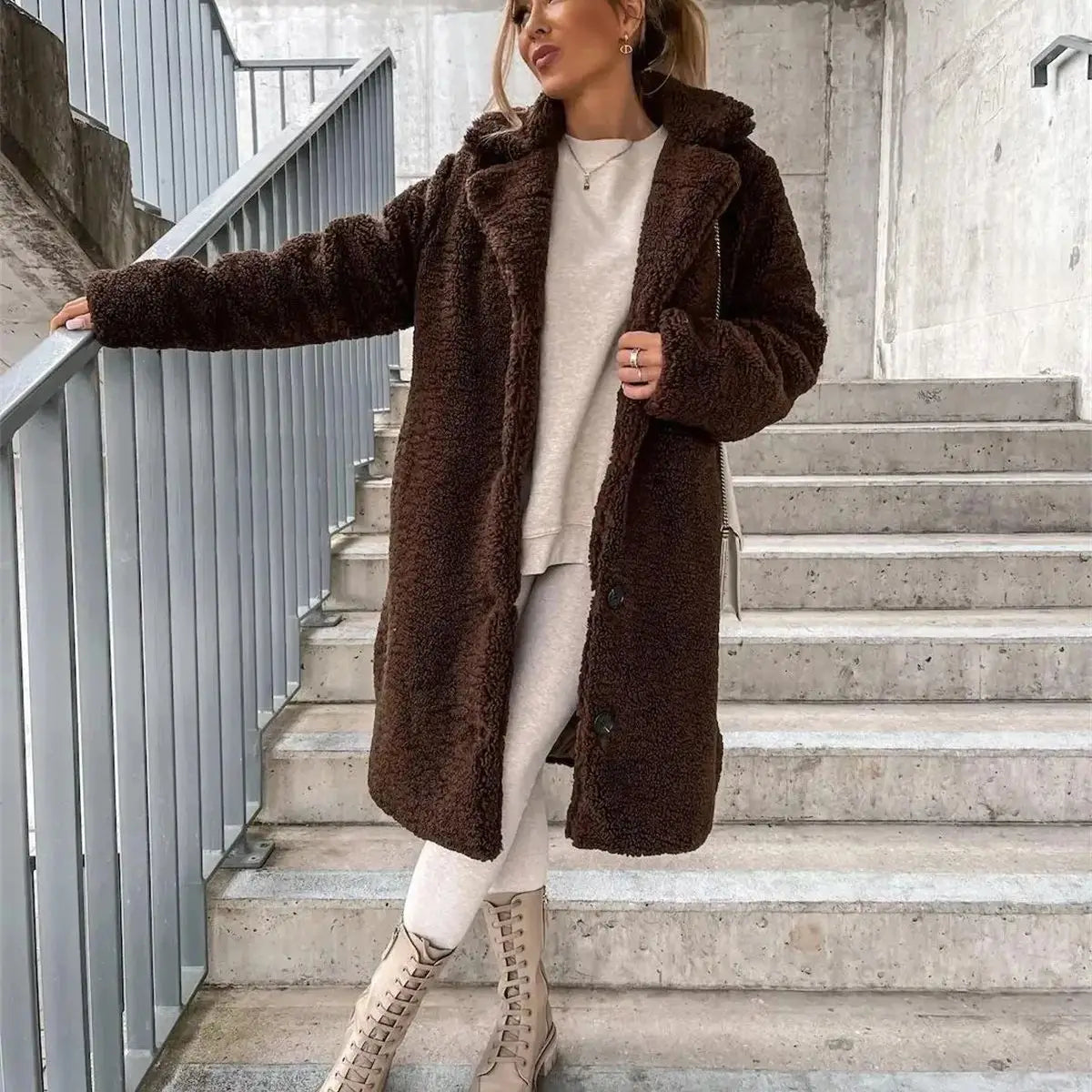 Jessica - Casaco Teddy