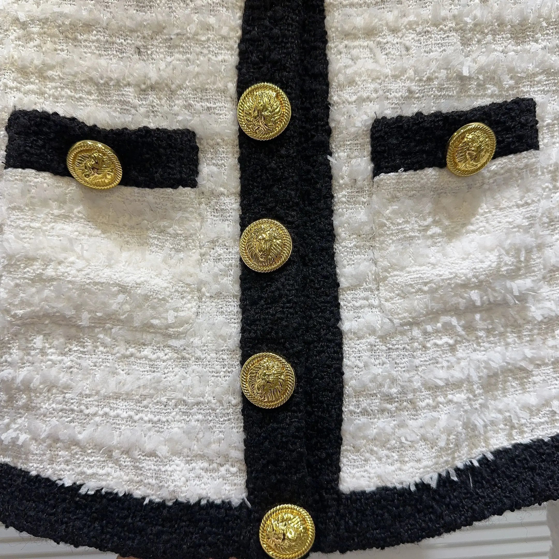Conjunto Tweed Inverno Alta-Costura