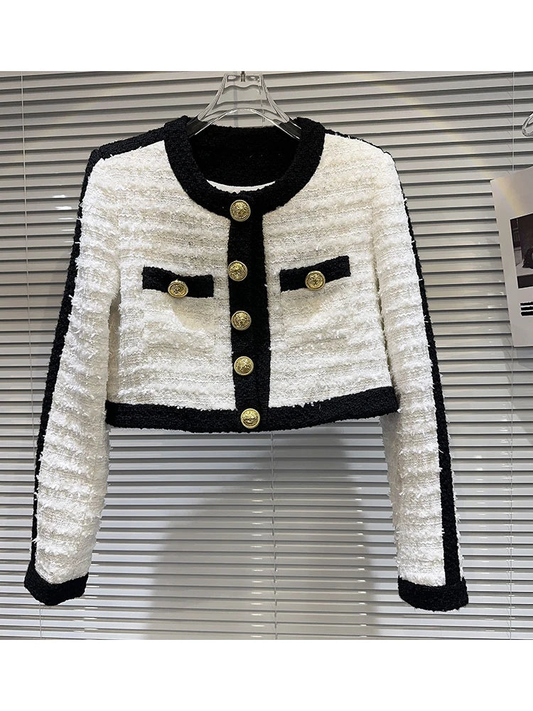 Conjunto Tweed Inverno Alta-Costura