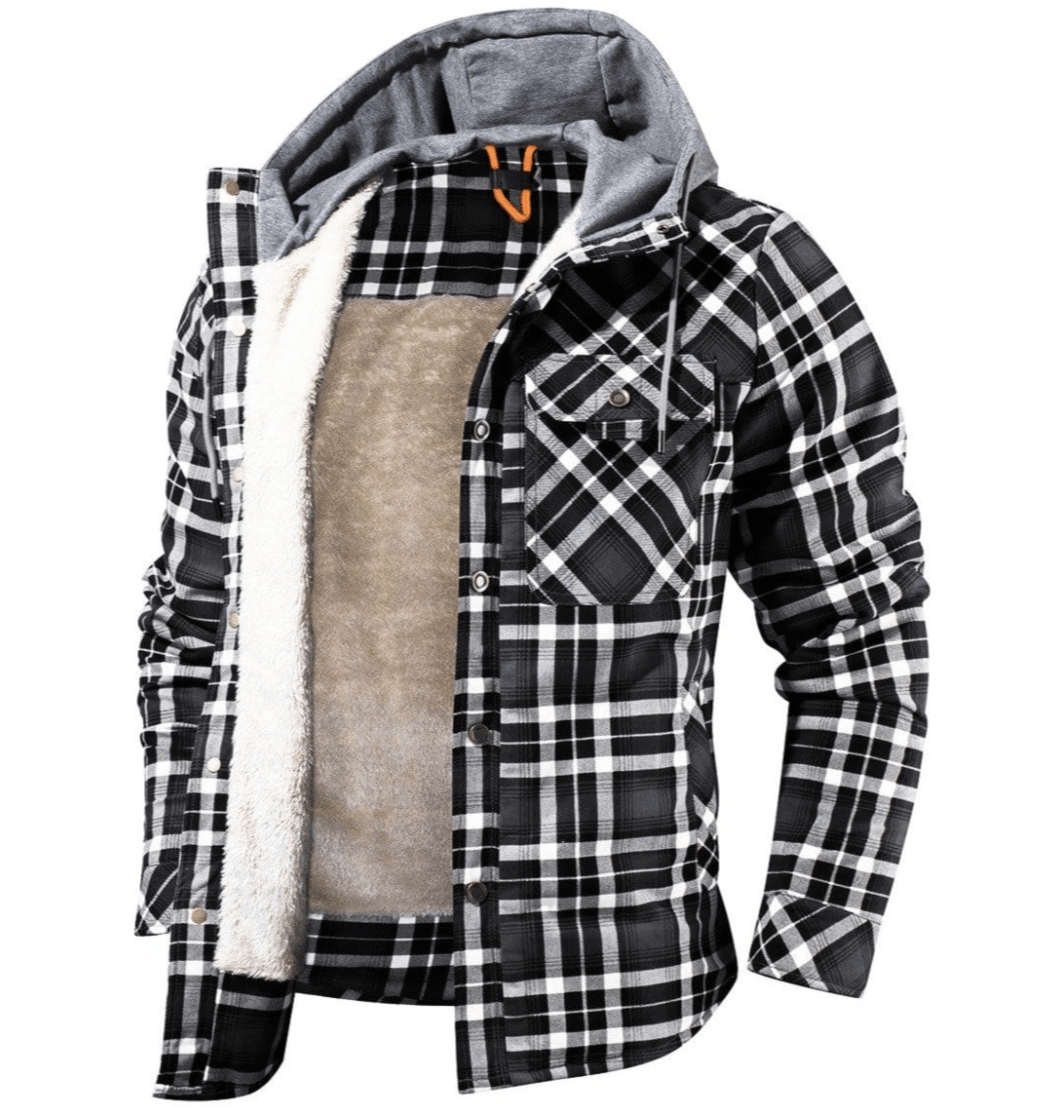 AlpenNord™ | Casaco de Flanela Woodland