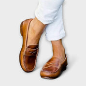 Inês | Mocassins Clássicos em Castanho e Cáqui, do 35 ao 42