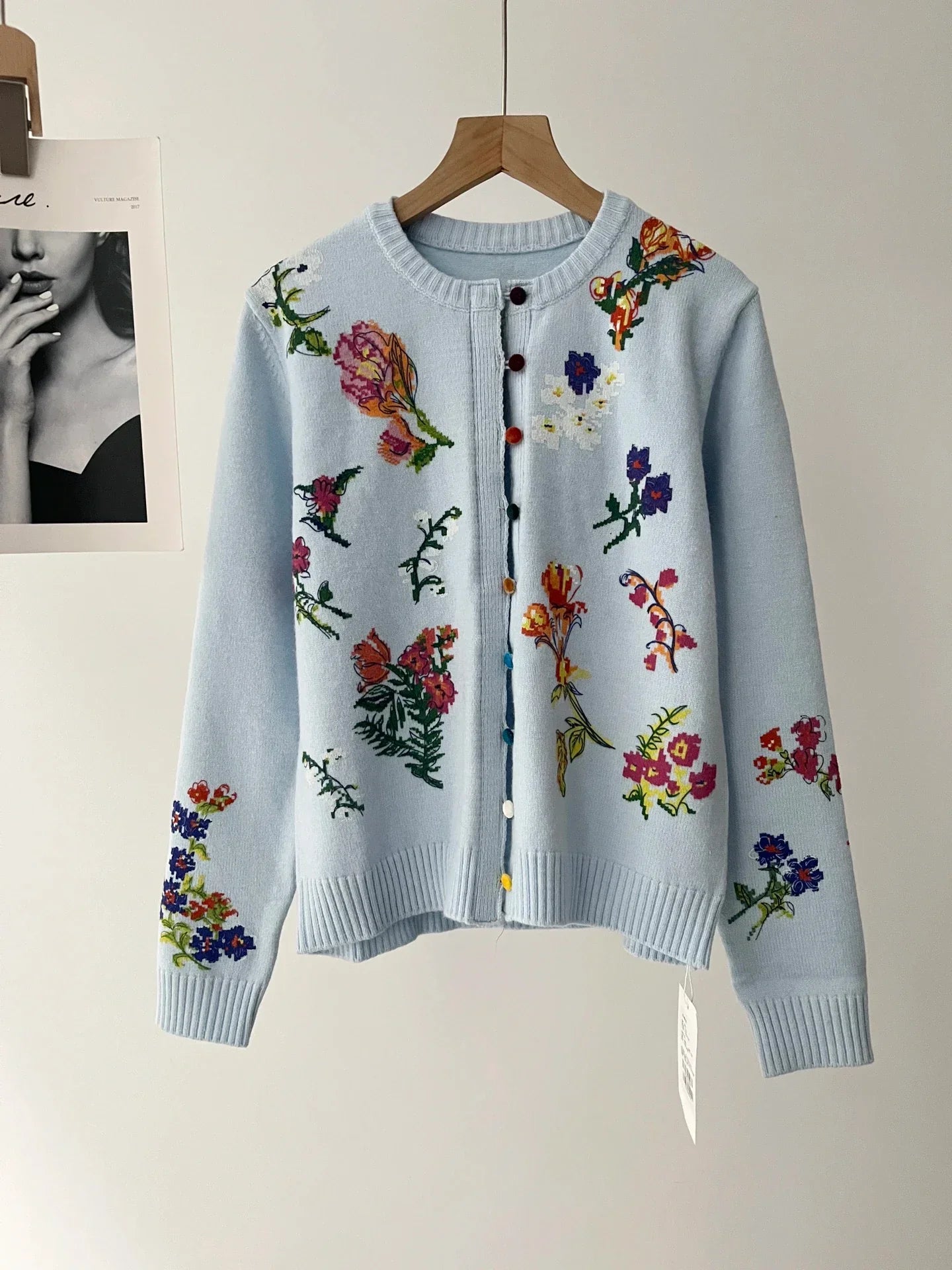 Sahara | Cardigan elegante com flores
