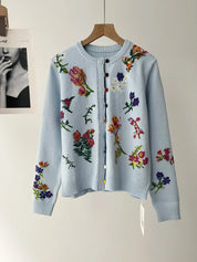 Sahara | Cardigan elegante com flores