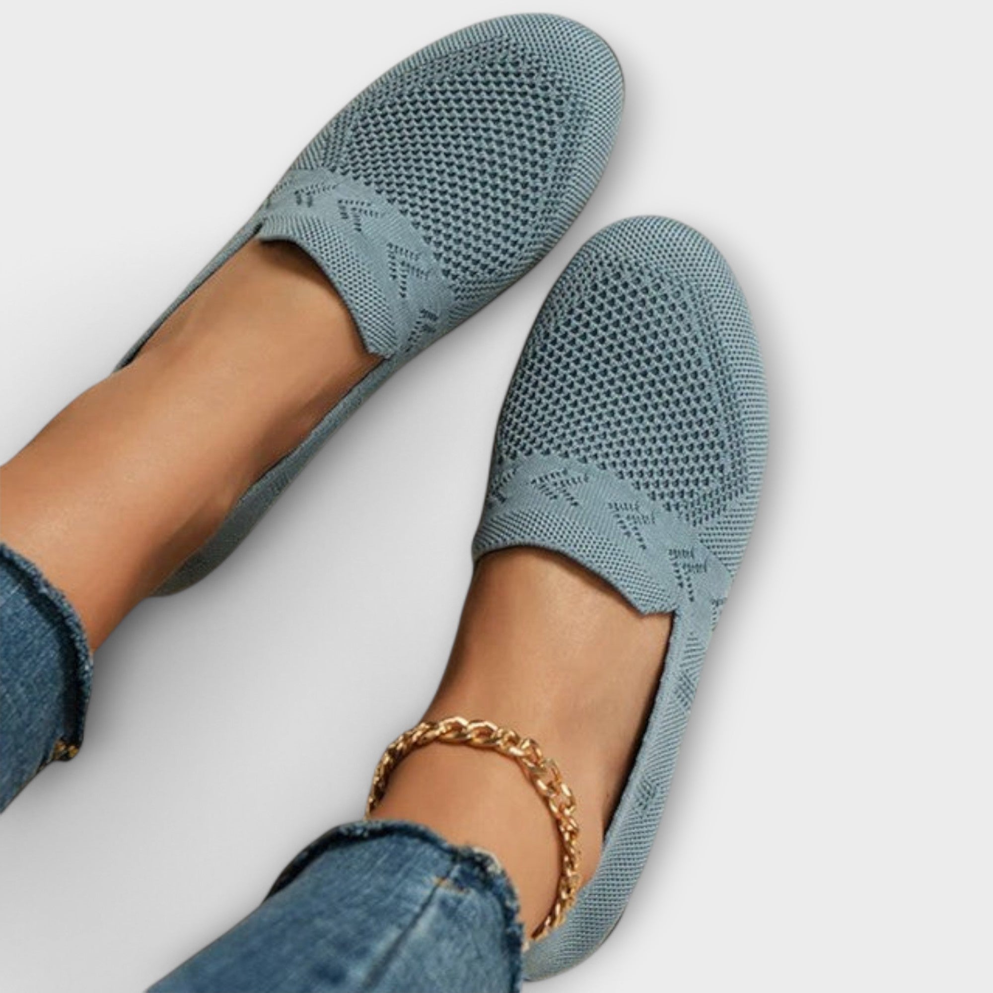 Rafaela | Mocassins Versáteis em Azul e Preto, do 36 ao 42