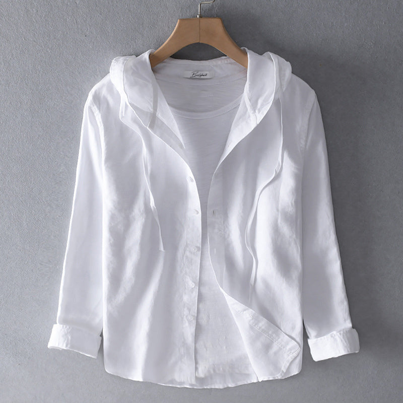 Filipa - Blusa de Algodão com Capuz