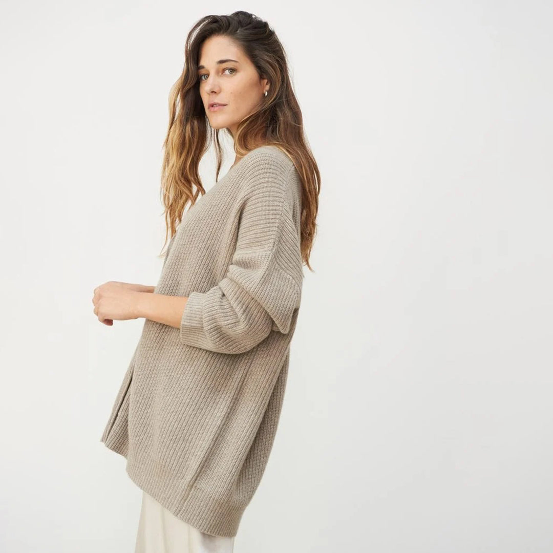 Bea - Cardigan Elegante de Caxemira