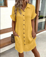 Vestido Polo Celest Elegante (Quase Esgotado)
