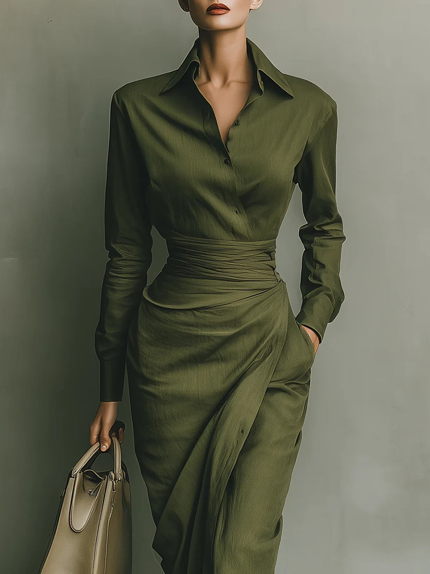 Narelle™ | Vestido envolvente elegante e ajustado