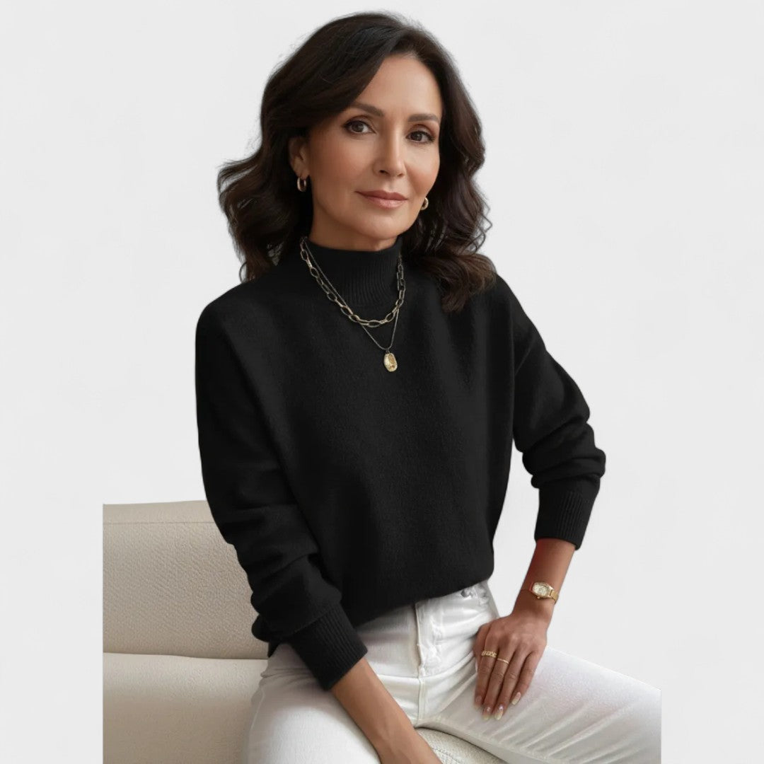 Estrela - Camisola de gola alta