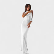 Isadora – Vestido Longo de Cetim