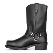 Amélia | Botas Cowboy de Couro Mulher Cano Alto