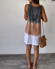 Rosalie | Vestido casual sem mangas de luxo