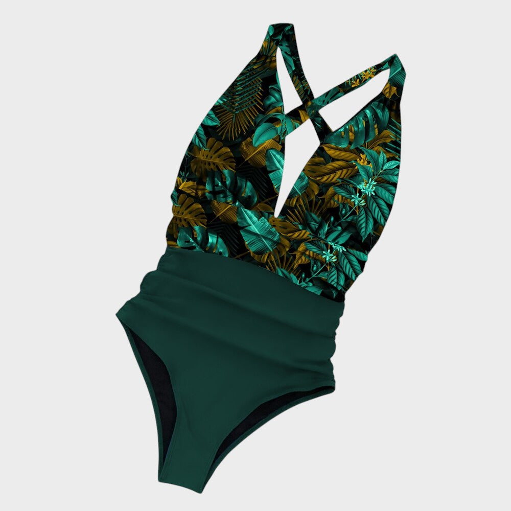 Joana - Fato de Banho Elegante com Cintura Subida