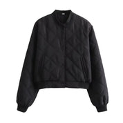 Beatriz | Casaco Bomber Acolchoado Mulher Cropped