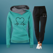 Beatriz | Conjunto Desportivo Mulher Hoodie com Calças de Jogging