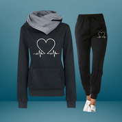 Beatriz | Conjunto Desportivo Mulher Hoodie com Calças de Jogging