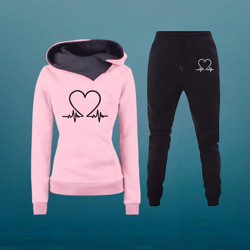 Beatriz | Conjunto Desportivo Mulher Hoodie com Calças de Jogging