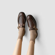 Beatriz | Sapatos Mary Jane Mulher Bico Quadrado Salto Baixo