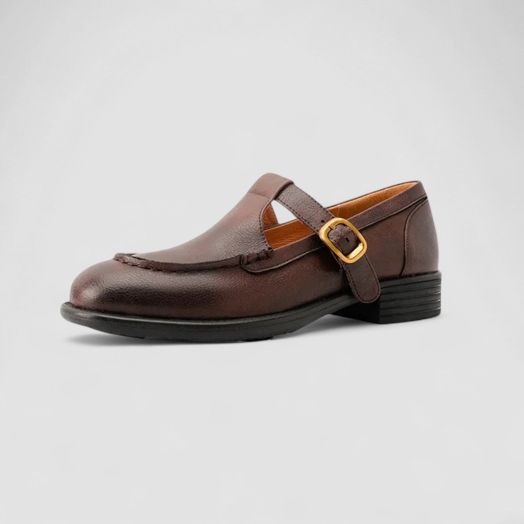 Beatriz | Sapatos Mary Jane Mulher Bico Quadrado Salto Baixo