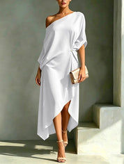 Camila | Vestido assimétrico elegante para Mulher