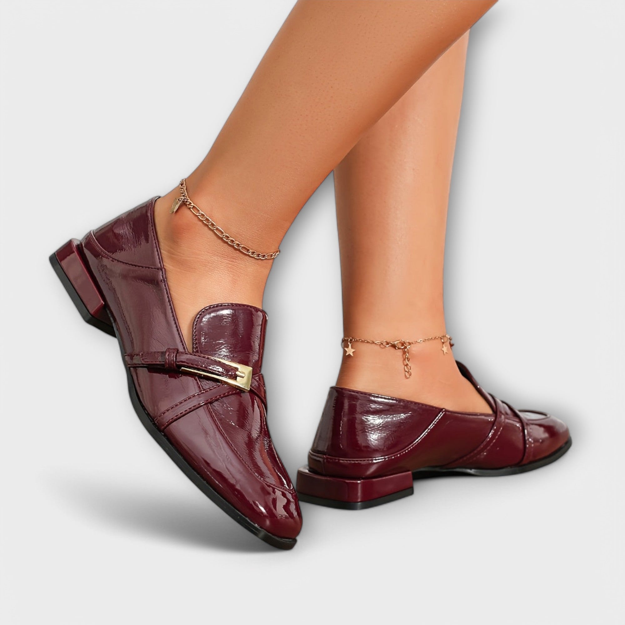 Isabel | Mocassins Bordô com Personalidade, do 36 ao 42