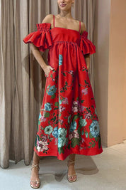 Arielle | Vestido elegante com mangas exclusivas e bolsos práticos