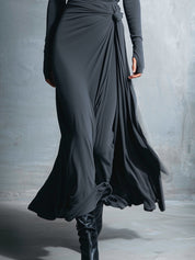 Naiara ❘ Vestido maxi com nó lateral para Mulher