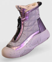 Carolina | Botas de Neve Mulher Forro Interior Zip Frontal