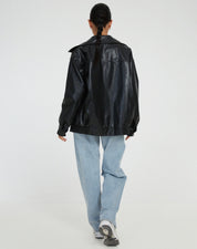 Carolina | Casaco Bomber de Polipele Mulher Oversize