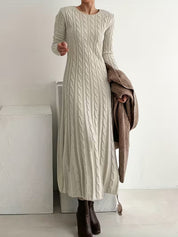 Jemima - Elegante Vestido Longo de Malha