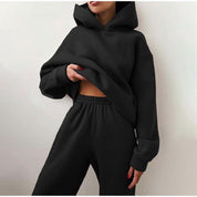 Constança | Conjunto Sweatshirt Mulher com Capuz e Calças de Jogging