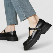 Constança | Sapatos Mary Jane Mulher Sola Plataforma Fivela