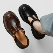 Constança | Sapatos Mary Jane Mulher Sola Plataforma Fivela