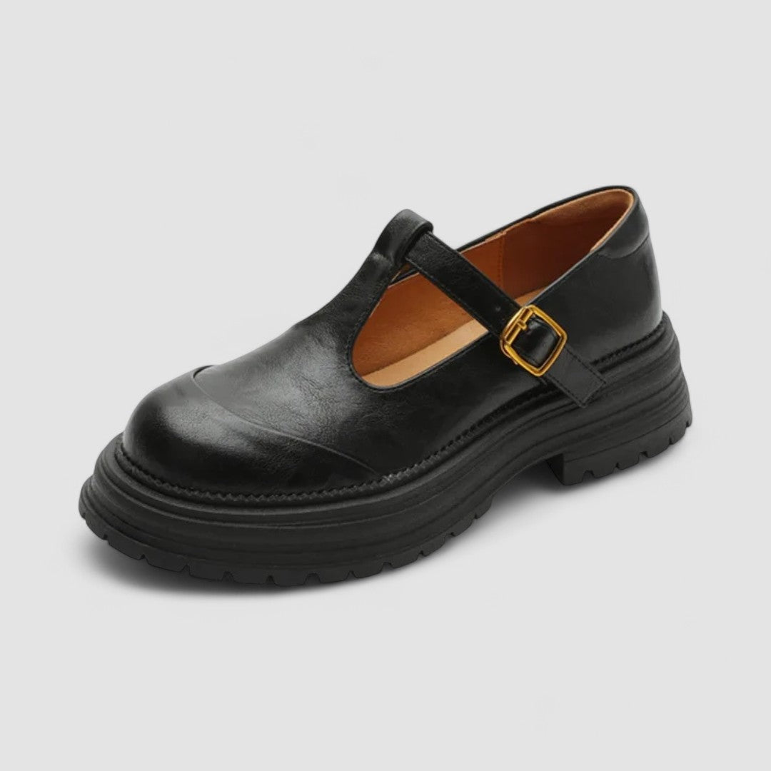 Constança | Sapatos Mary Jane Mulher Sola Plataforma Fivela