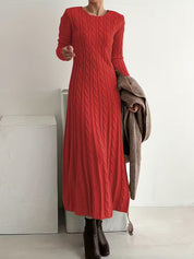 Jemima - Elegante Vestido Longo de Malha