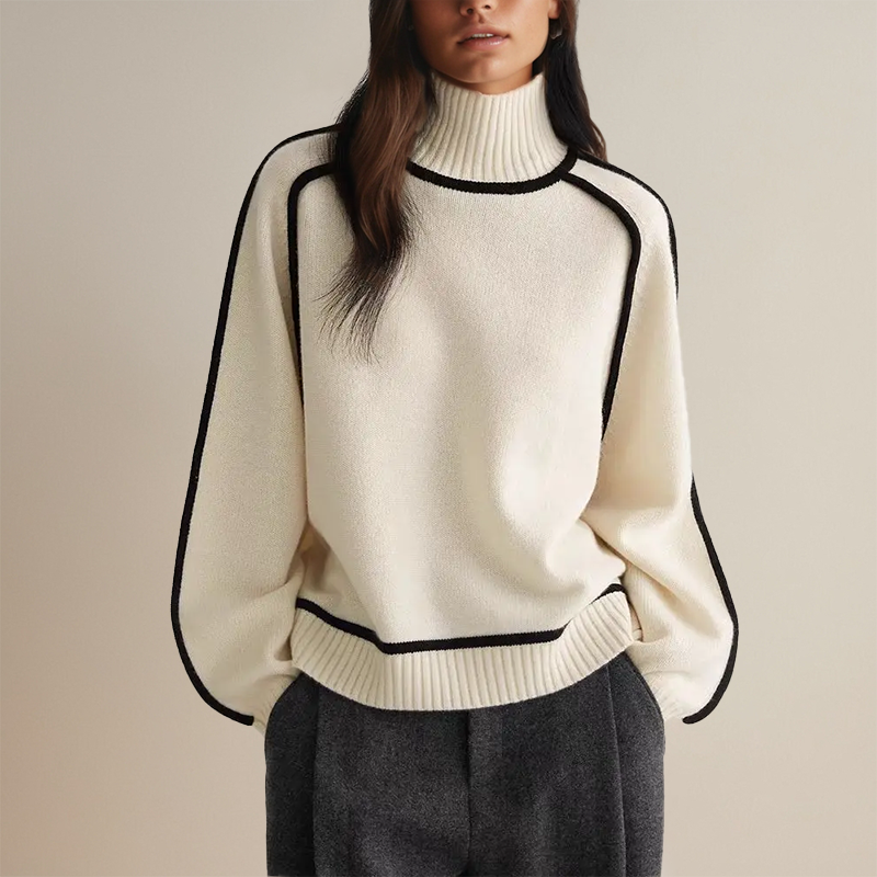 Arabélle - Camisola de Gola Alta para Mulher