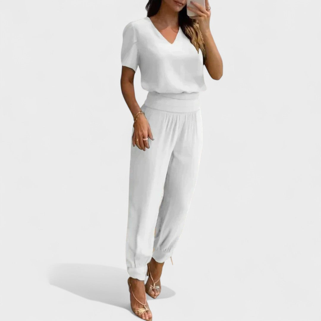 Margarida - Macacão elegante para senhora