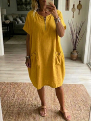Tessa – Vestido com fecho éclair para Mulher