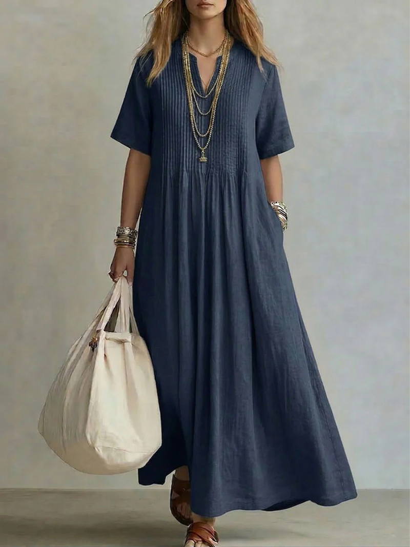 Noor | Vestido Plissado para Mulher