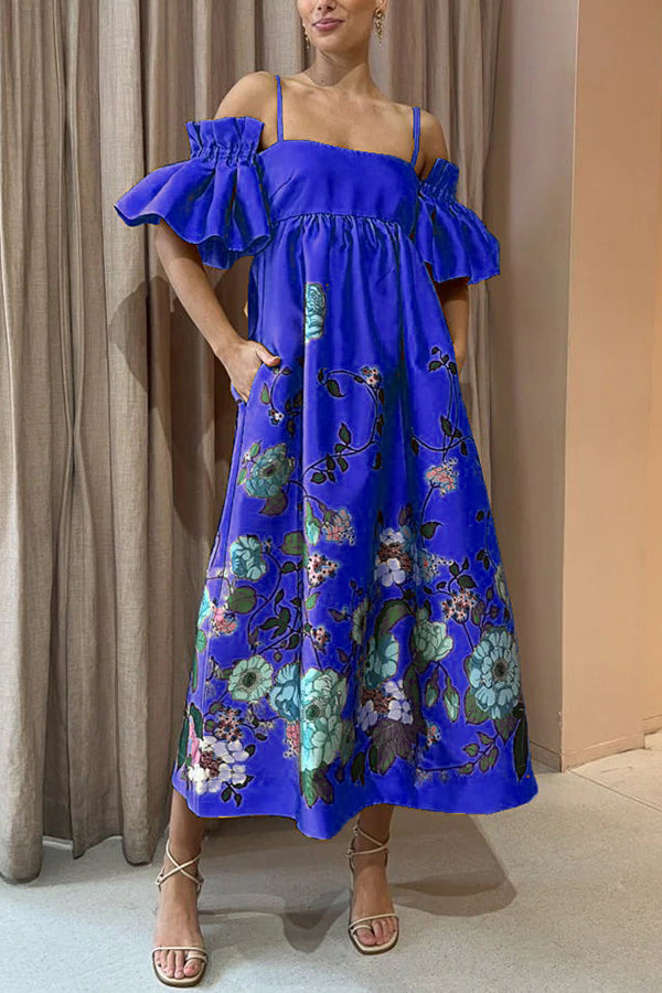 Arielle | Vestido elegante com mangas exclusivas e bolsos práticos