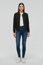 Diana | Bomber Mulher Fecho Frontal Gola Banda
