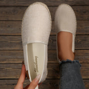 Eva | Alpercatas Mulher Slip-On Sola de Corda Têxtil
